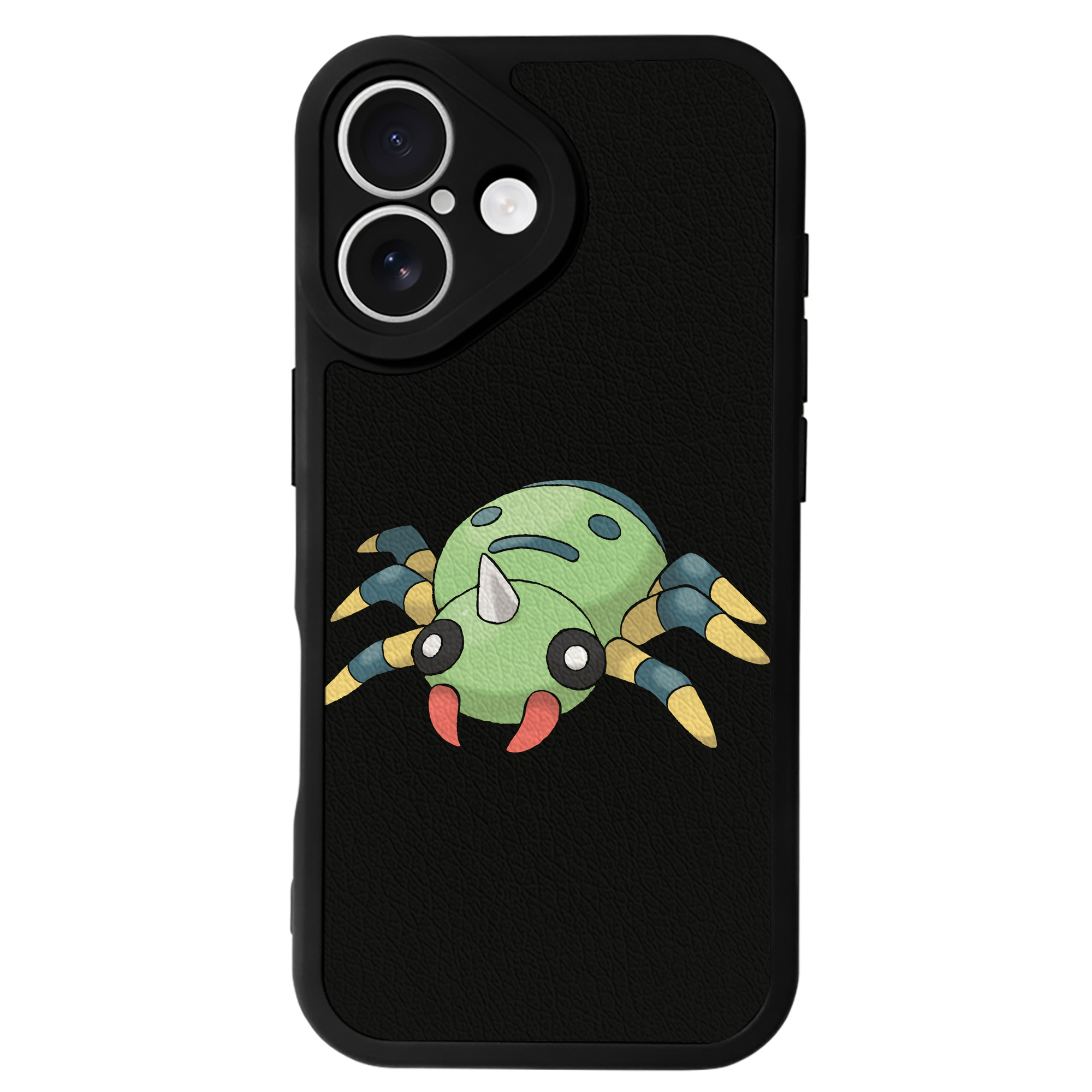 （画像用） ポケットモンスター Pokémon 【iPhone 16シリーズ対応】シリコンスマホケース（レザー調） 材質：シリコン